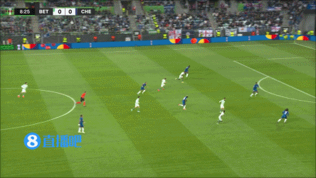 半场-贝蒂斯1-0切尔西 古斯托送礼伊斯科助攻阿布德先拔头筹