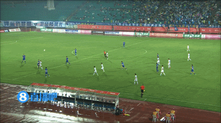 半场-张辉助攻朱启文破门奥格布进球被吹 南京城市1-0广东广州豹